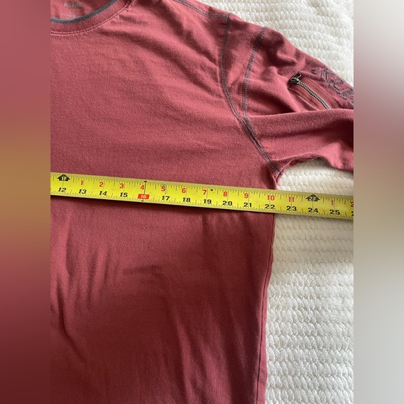 Kuhl Red Long Sleeve Tee for Casual Comfort - Picture 5 of 8
